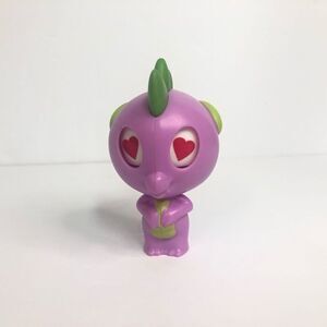 my little pony spike pink dragon heart changing eyes mcdonalds happy meal toy
